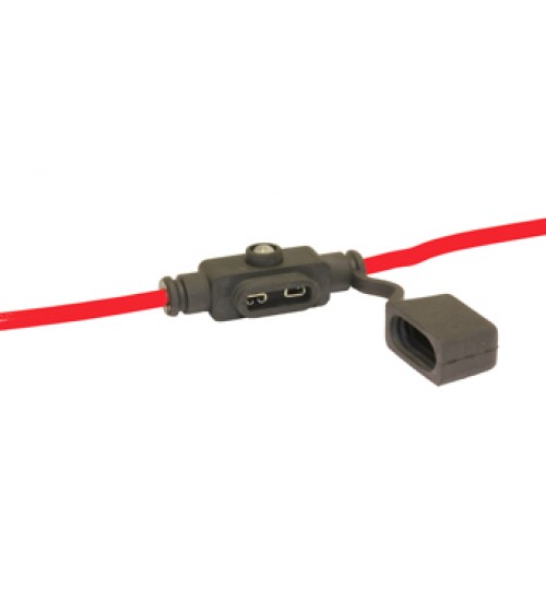 Inline Mini Blade Fuse Holder with LED 30 Amp FH427